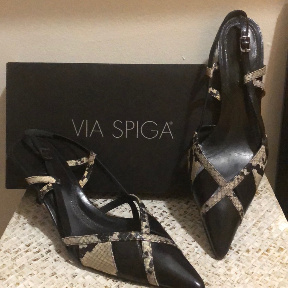 Via Spiga Slingback 3” heels, size 10